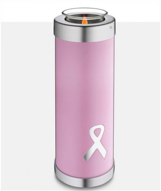 Awareness Pink (Tall Tealight Urn)