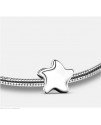 Bead: Angelic Star Silver - Rhodium Plated