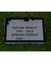 Black Unpolished Flat Marker #124