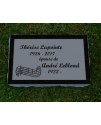 Black Unpolished Flat Marker #121