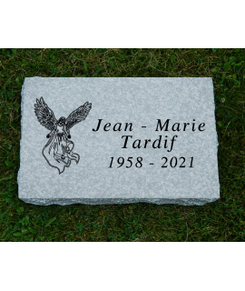 Grey Sawn Flat Marker #109 Grey Sawn Flat Marker #109