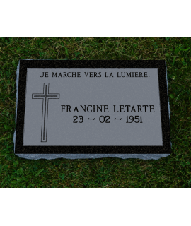 Black Unpolished Flat Marker #114