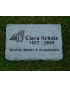 Grey Polished Flat Marker #117